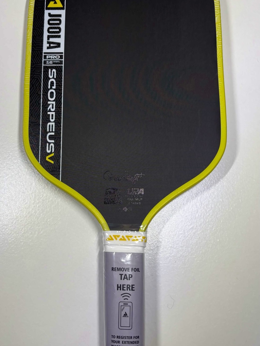 JOOLA Scorpeus V Pickleball Paddle - Yellow/Black